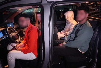 Bursa'da ka&ccedil;ak g&ouml;&ccedil;menler yakalandı