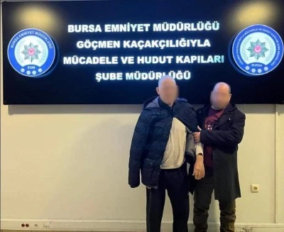 Bursa'da ka&ccedil;ak iş&ccedil;i operasyonu