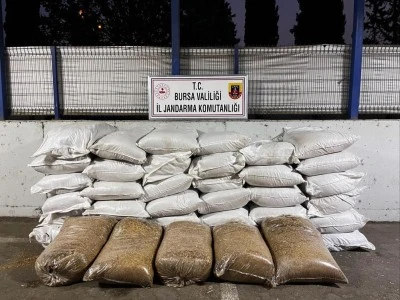 Bursa'da ka&ccedil;ak t&uuml;t&uuml;nc&uuml;lere baskın