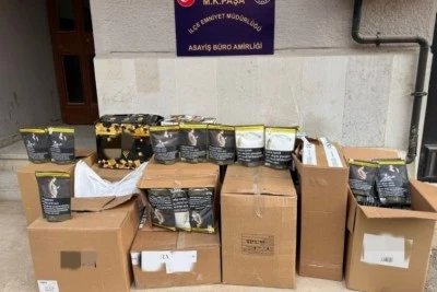 Bursa'da binlerce ka&ccedil;ak &uuml;r&uuml;n ele ge&ccedil;irildi