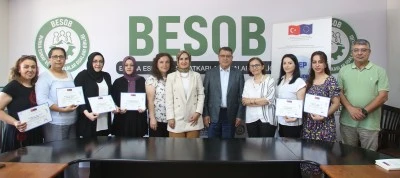 ​Bursa'da kadın kaynak ustalarına istihdam kapıları a&ccedil;ıldı