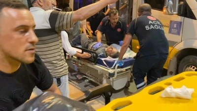 Bursa'da kalp krizi ge&ccedil;iren vatandaşı otob&uuml;s şof&ouml;r&uuml; hastaneye yetiştirdi