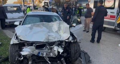 Bursa'da kaza: 13 yaralı!