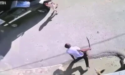 Bursa'da komşular arasında palalı kavga