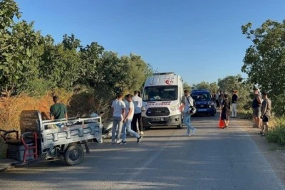 Bursa'da kontrolden &ccedil;ıkan trakt&ouml;r s&uuml;r&uuml;c&uuml;s&uuml; kurtarılamadı....