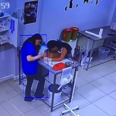 Bursa'da k&ouml;peğini tedavi ettiren kadın bu şekilde bayıldı