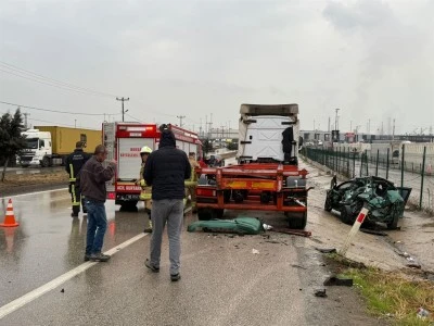 Bursa'da korkun&ccedil; kaza: 1 ağır yaralı! 
