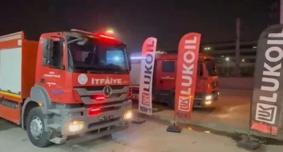 Bursa&rsquo;da korkutan yangın: Alevler akaryakıt istasyonuna sı&ccedil;ramadan s&ouml;nd&uuml;r&uuml;ld&uuml;