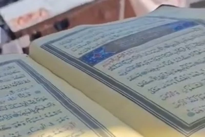 Bursa'da k&uuml;le d&ouml;nen evde geriye yanmayan tek Kur'an-ı Kerim kaldı