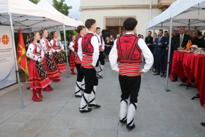Bursa'da Kuzey Makedonya'nın bağımsızlığı coşkuyla kutlandı