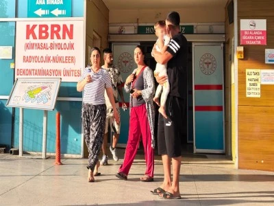 Bursa'da mangal &uuml;zerine d&uuml;şen &ccedil;ocuk yandı