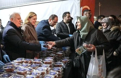 Bursa&rsquo;da Mira&ccedil; Kandili bereketi