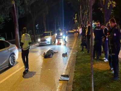 Bursa'da moto kurye korkun&ccedil; şekilde can verdi!