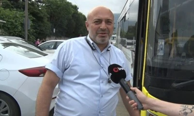 Bursa'da &ouml;ğrencilerin geleceğini kurtaran kahraman belediye otob&uuml;s şof&ouml;r&uuml;