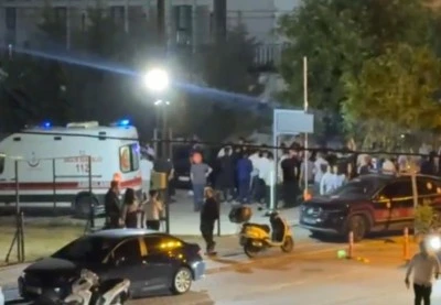 Bursa'da &ouml;ld&uuml;resiye dayak: 1 yaralı