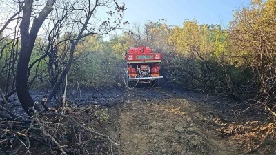 Mustafakemalpaşa'daki orman yangını kontrol altına alındı