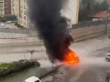 Bursa'da panik dolu anlar! 