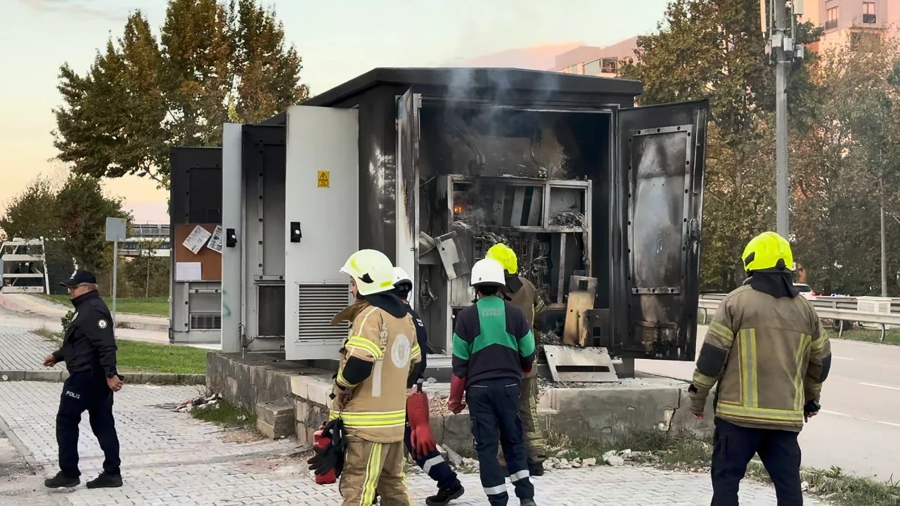Bursa'da panik yaratan anlar! Peş peşe patladı