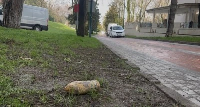 Bursa'da pikniğe gitti patlamamış top mermisi buldu 
