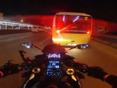 Bursa'da "Allah'ım sana geliyorum" dedi kaza yaptı: İşte o g&ouml;r&uuml;nt&uuml;ler!