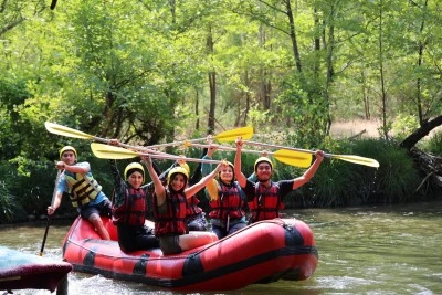 Bursa&rsquo;da rafting heyecanı