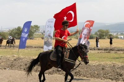 Bursa&rsquo;da rahvan atları şampiyonluk i&ccedil;in koştu