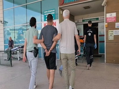 Bursa'da şaman ayini yapan şahıs adliyede