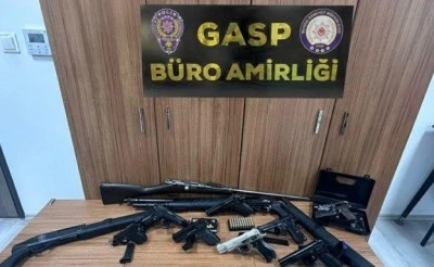 Bursa'da silah operasyonu: 41 ş&uuml;pheliye adli işlem