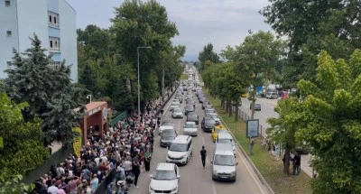  Bursa'da sınav g&uuml;n&uuml; trafik yoğunluğu