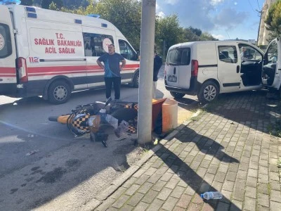 Bursa'da s&uuml;r&uuml;c&uuml; eğitim pistinde kaza: 1 yaralı! 