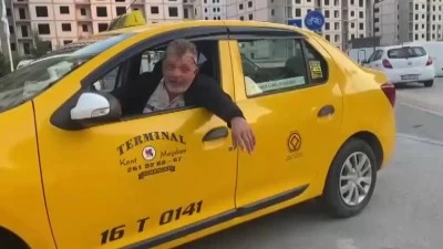 Bursa'da taksicilerin "bekleme yapma" tartışması