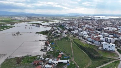 Bursa'da tarım arazileri sular altında kaldı