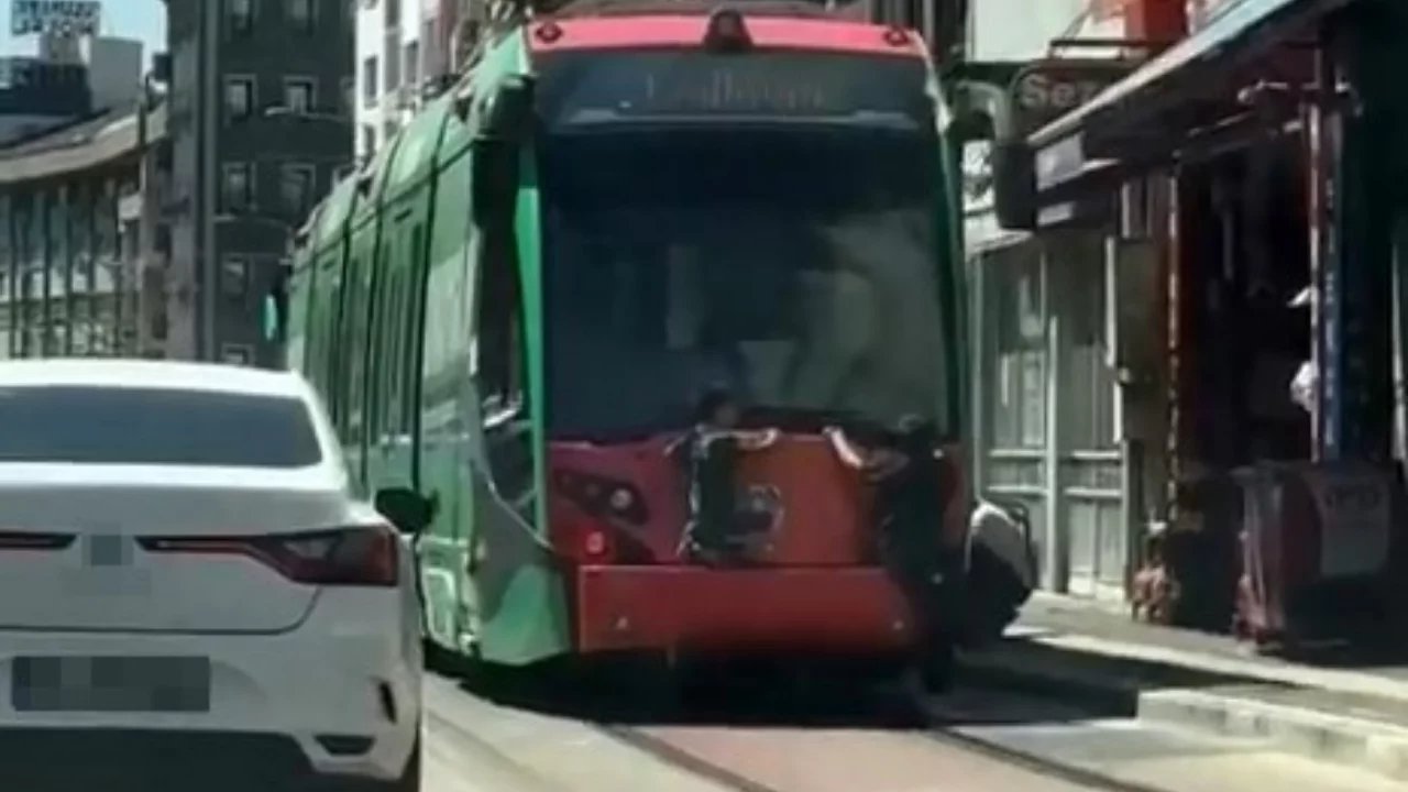 Bursa'da tehlikeli yolculuk