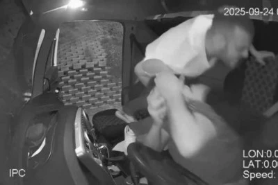 Bursa'da tır şof&ouml;r&uuml;ne kaza sonrası dayak...