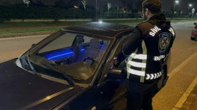Bursa'da trafik denetimleri aralıksız s&uuml;r&uuml;yor! 