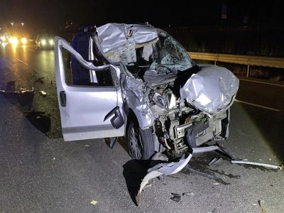 Bursa'da trafik kazası: 1 kişi ağır yaralı