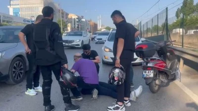 Bursa'da trafik kazası: 1  yaralı!