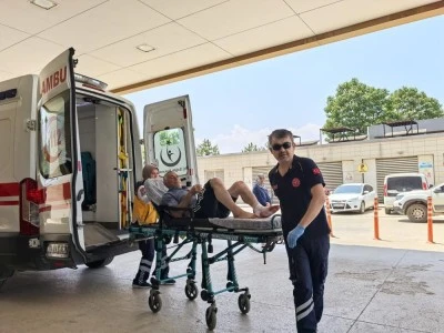 Bursa'da trafik kazası: 2 yaralı