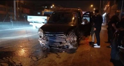 Bursa'da trafik kazası: 2 yaralı! 