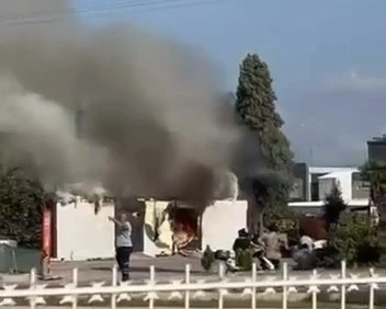 Bursa'da trafo patlaması
