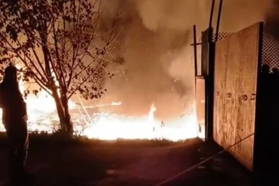 Bursa'da trafodan &ccedil;ıkan yangına hızlı m&uuml;dahale