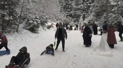 Bursa Kış Festivalinde ulaşım sorunları yaşandı