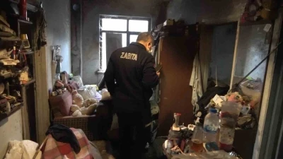 Bursa&rsquo;da yalnız yaşayan adamın evinde korkun&ccedil; manzara