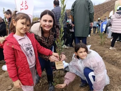 Bursa&rsquo;da yanan ormanlar Milli Ağa&ccedil;landırma G&uuml;n&uuml;&rsquo;nde yeniden yeşeriyor