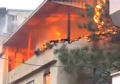 Bursa&rsquo;da yangında daire alev topuna d&ouml;nd&uuml;