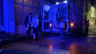 Bursa'da yaşlı adamın tedavi i&ccedil;in kullandığı oksijen t&uuml;p&uuml; alev aldı