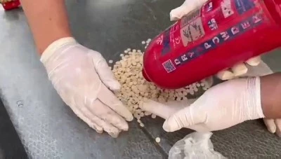 Bursa'da y&uuml;kl&uuml; miktarda uyuşturucu hap ele ge&ccedil;irildi