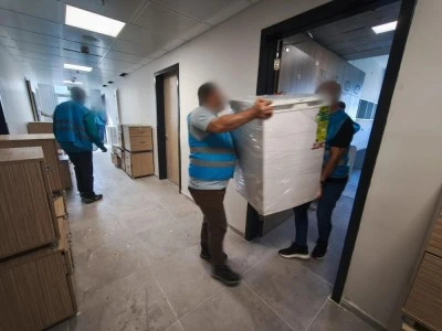 Bursa'da y&uuml;k&uuml;ml&uuml;ler KYK yurtlarını temizledi