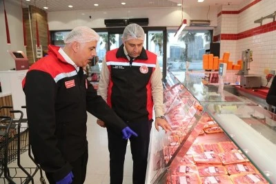 Bursa'da y&uuml;zlerce firmaya et ve et &uuml;r&uuml;nleri denetimi