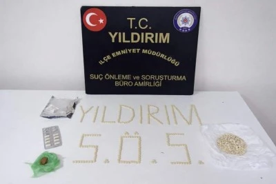 Bursa'da zehir tacirleri yakalandı